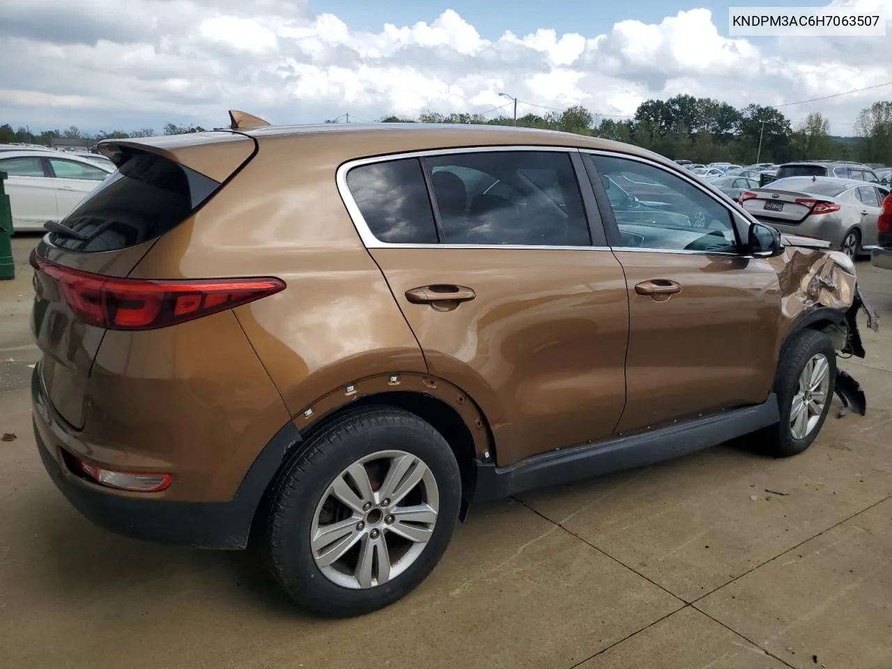 2017 Kia Sportage Lx VIN: KNDPM3AC6H7063507 Lot: 73002074