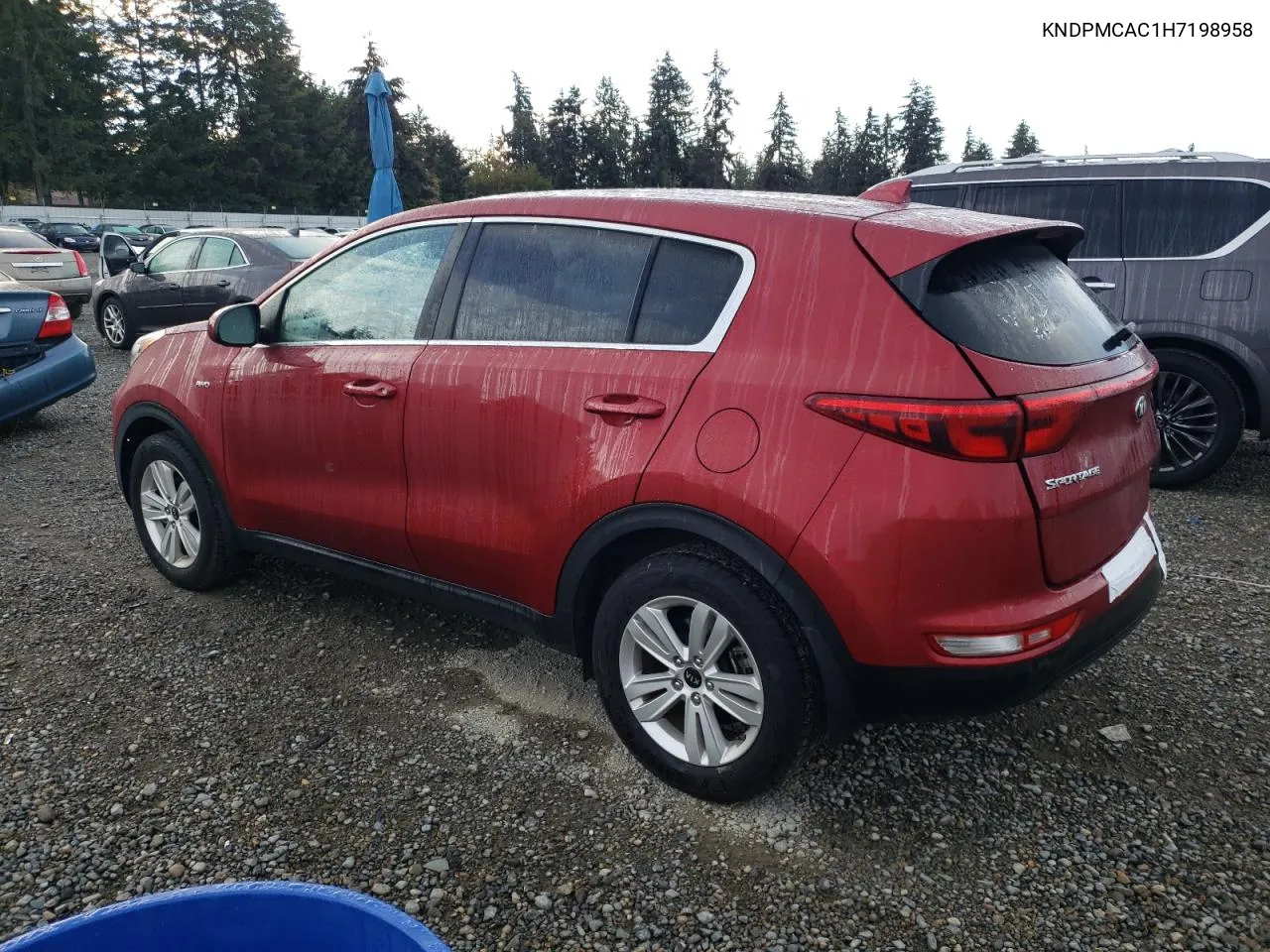 2017 Kia Sportage Lx VIN: KNDPMCAC1H7198958 Lot: 73012244