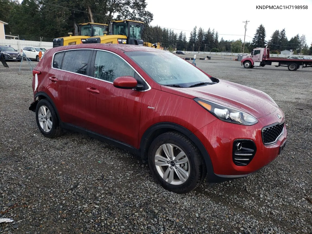 KNDPMCAC1H7198958 2017 Kia Sportage Lx