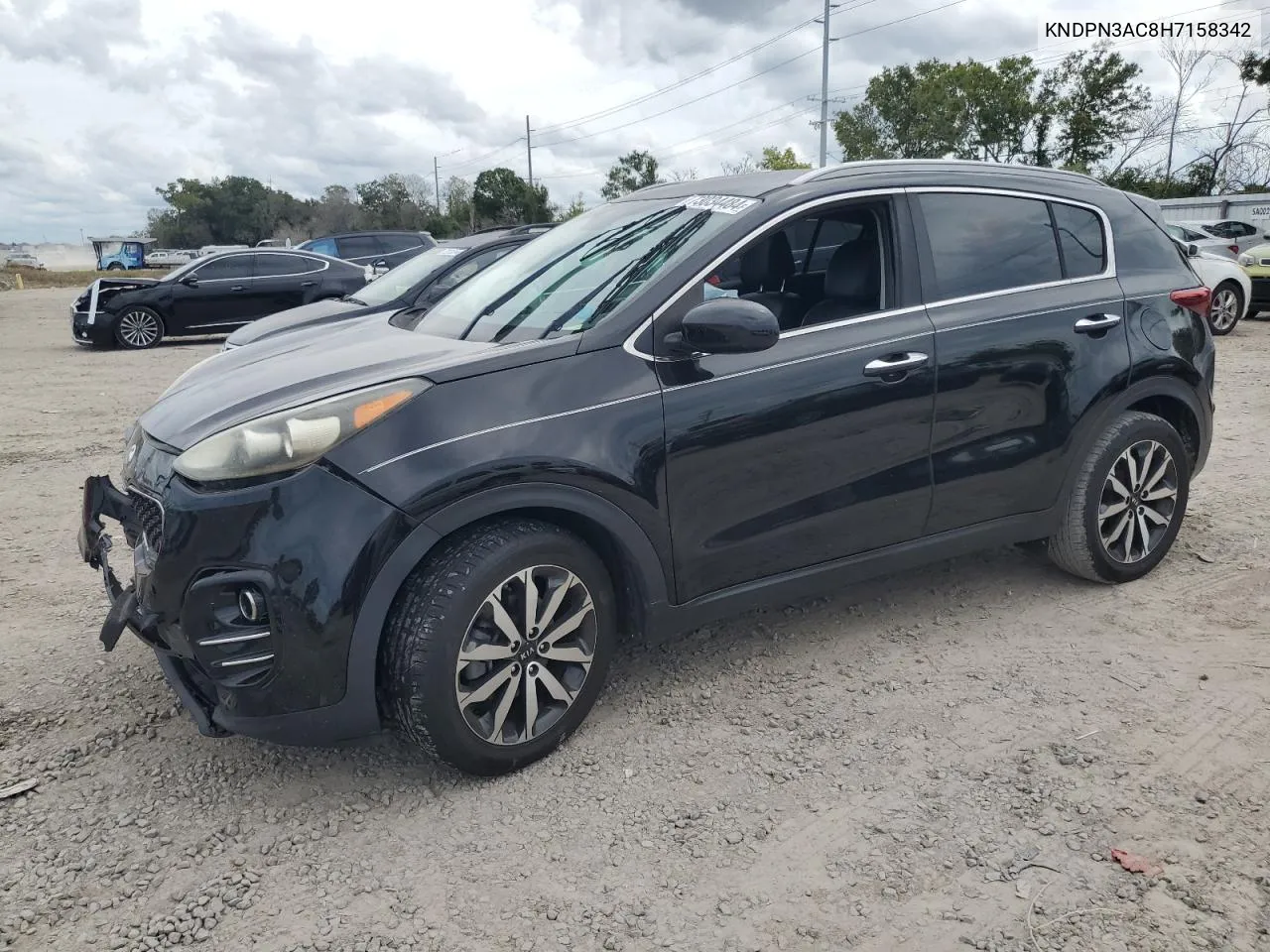 2017 Kia Sportage Ex VIN: KNDPN3AC8H7158342 Lot: 73034484