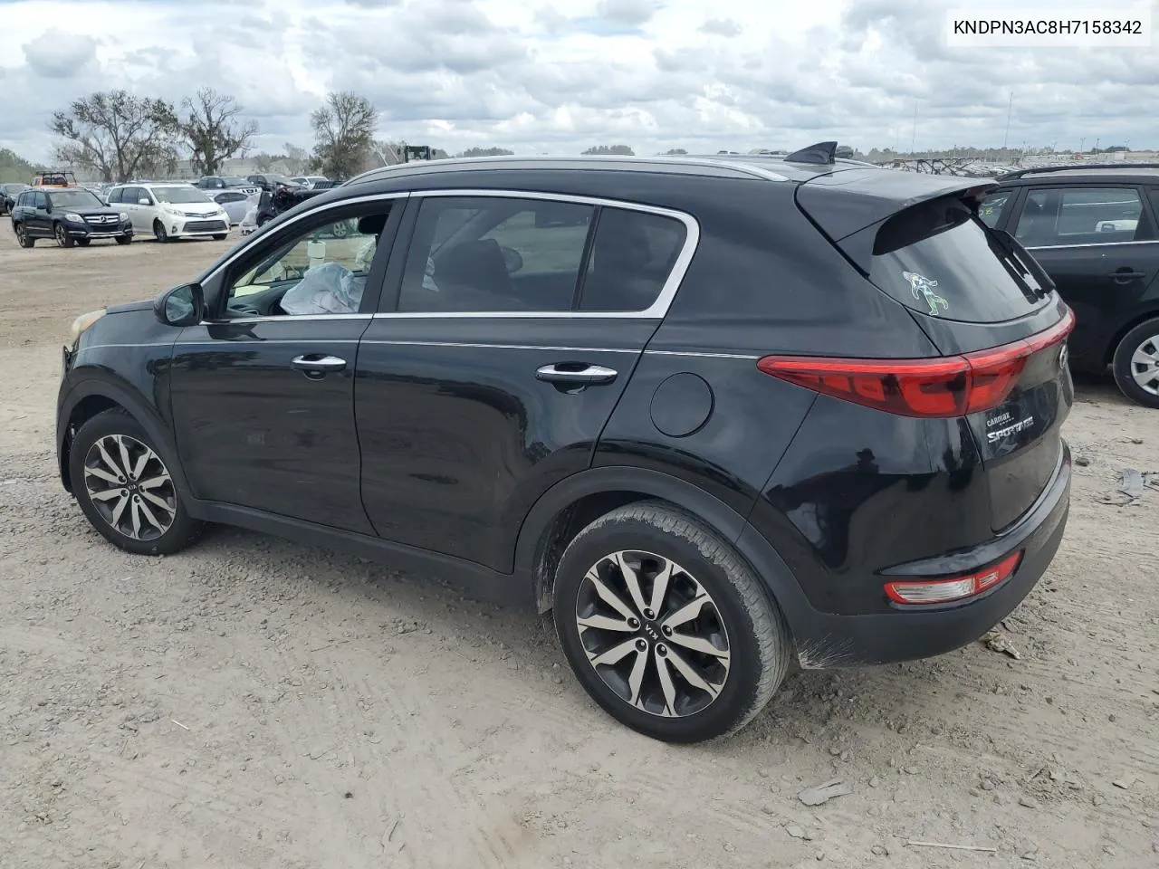 2017 Kia Sportage Ex VIN: KNDPN3AC8H7158342 Lot: 73034484