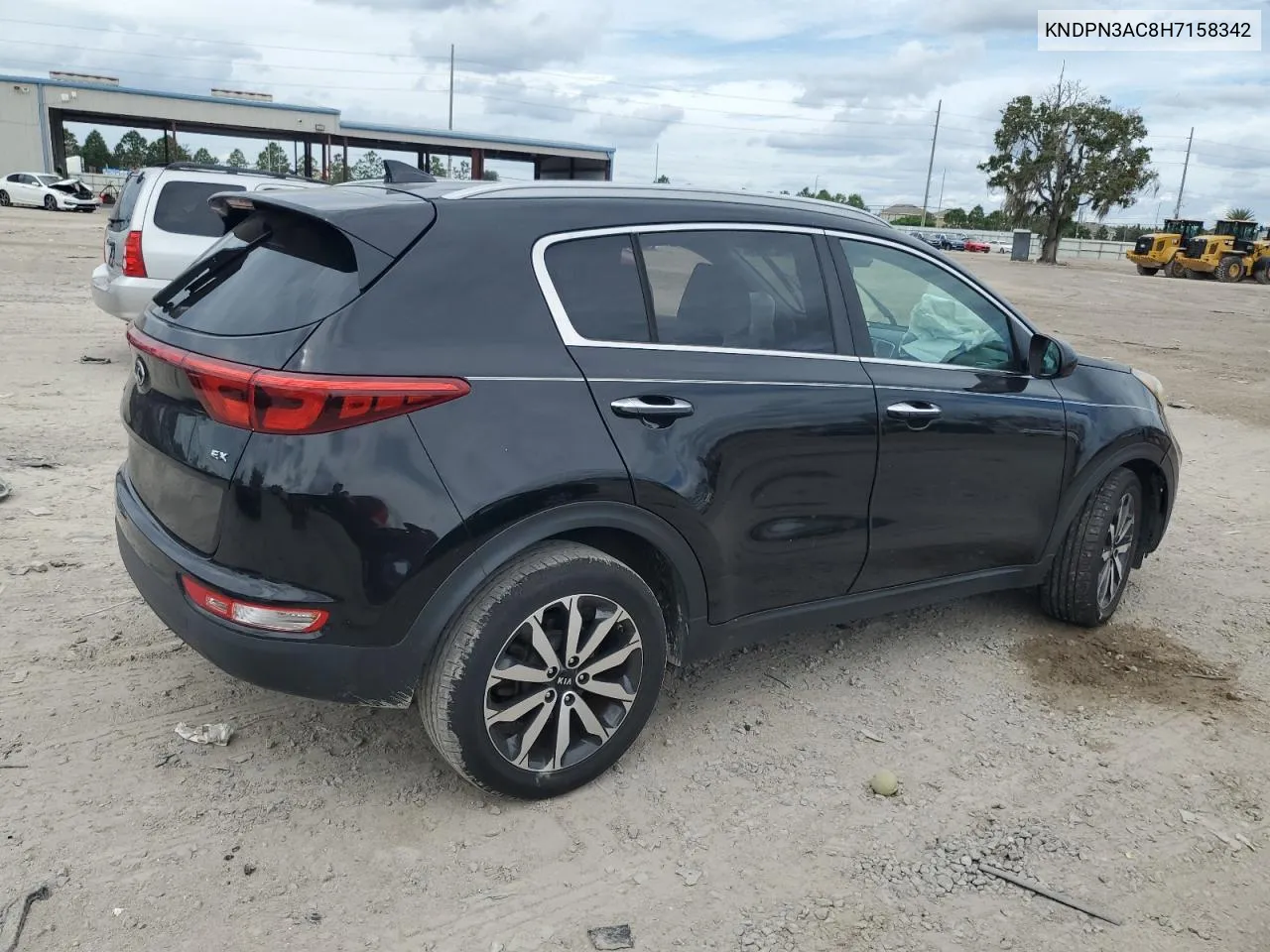 2017 Kia Sportage Ex VIN: KNDPN3AC8H7158342 Lot: 73034484