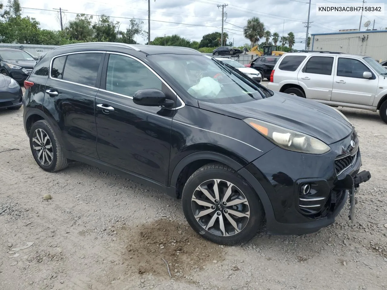 2017 Kia Sportage Ex VIN: KNDPN3AC8H7158342 Lot: 73034484