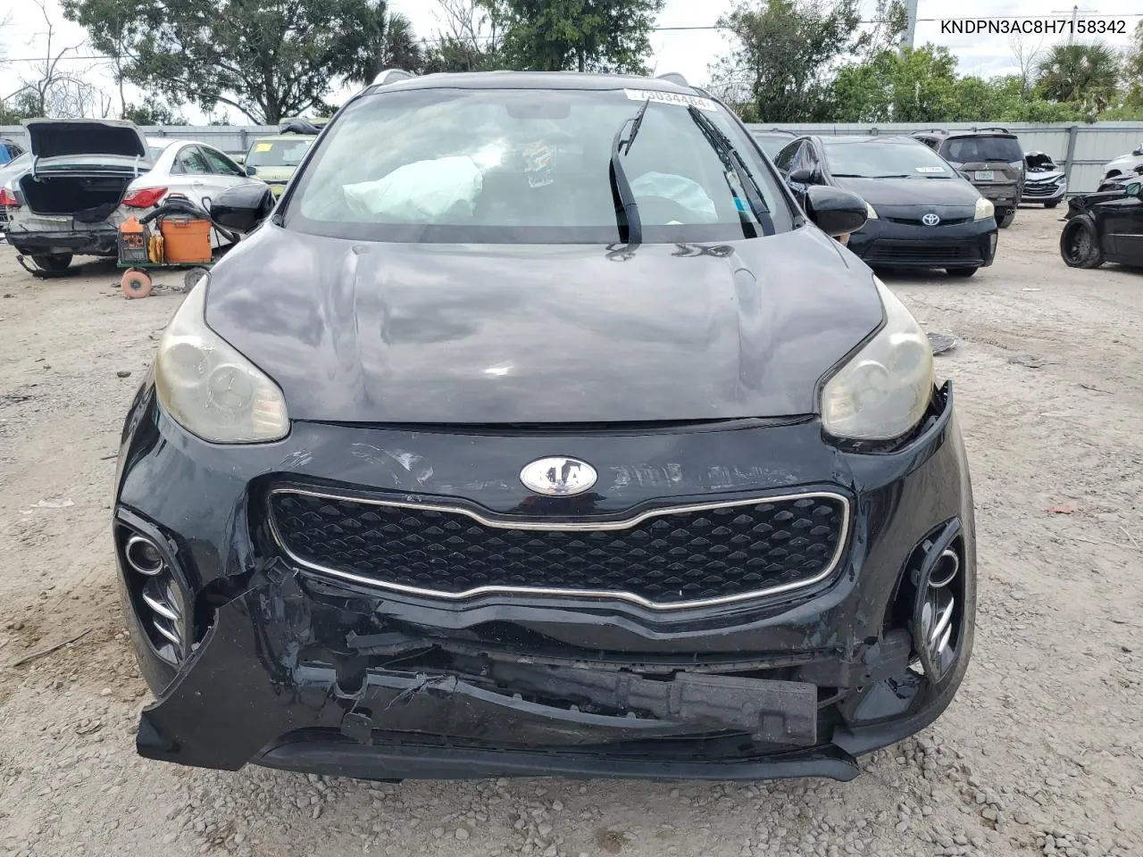 2017 Kia Sportage Ex VIN: KNDPN3AC8H7158342 Lot: 73034484