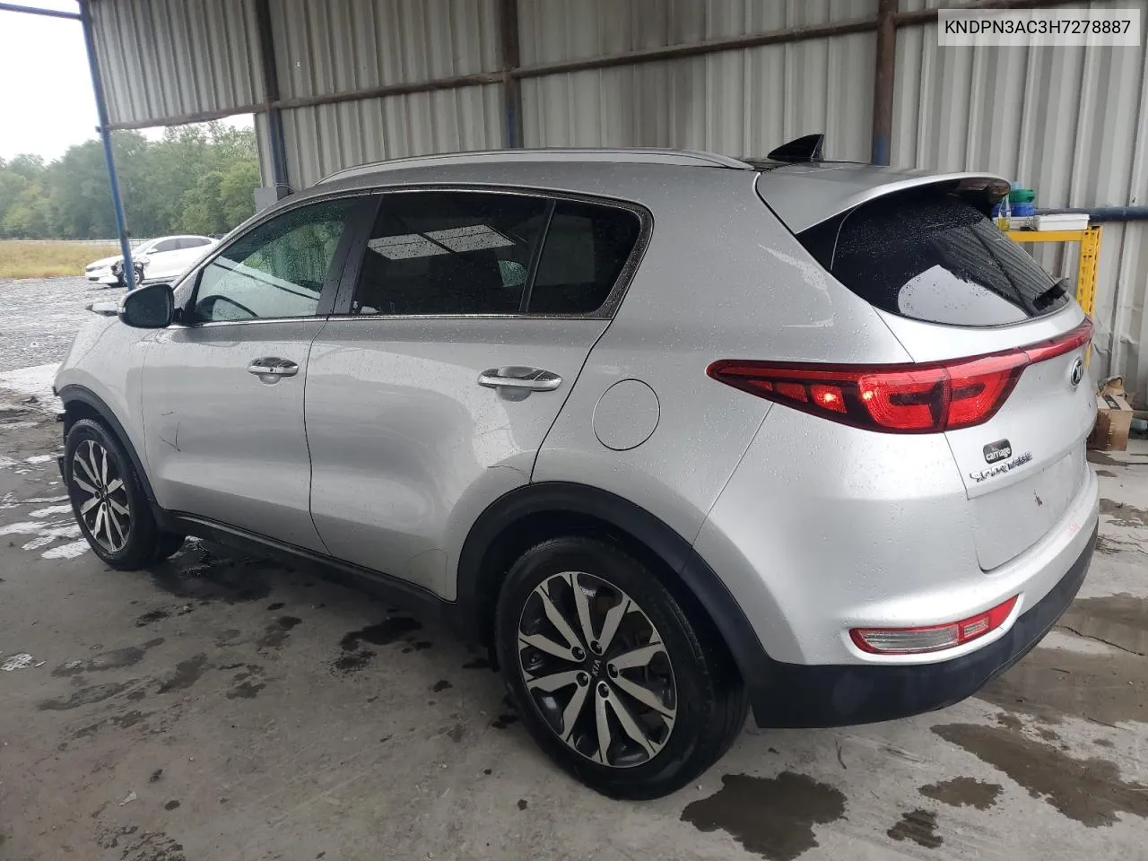 KNDPN3AC3H7278887 2017 Kia Sportage Ex