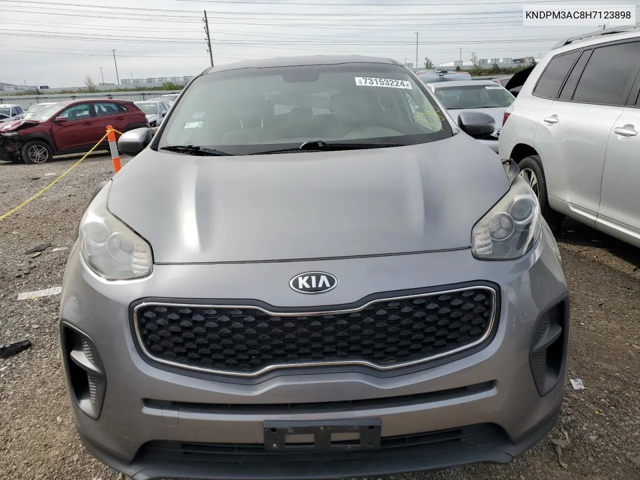 2017 Kia Sportage Lx VIN: KNDPM3AC8H7123898 Lot: 73153224