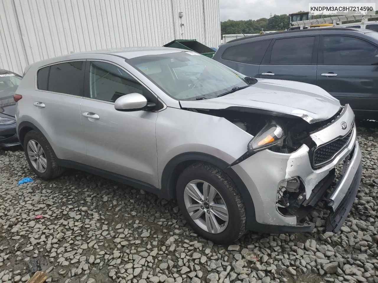 2017 Kia Sportage Lx VIN: KNDPM3AC8H7214590 Lot: 73163774