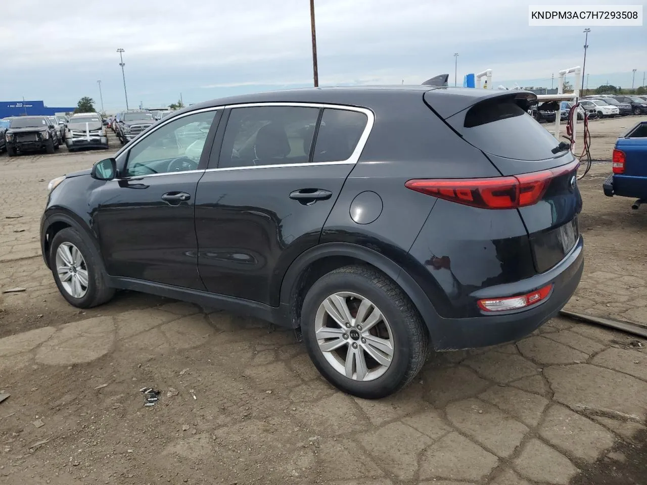 2017 Kia Sportage Lx VIN: KNDPM3AC7H7293508 Lot: 73192464