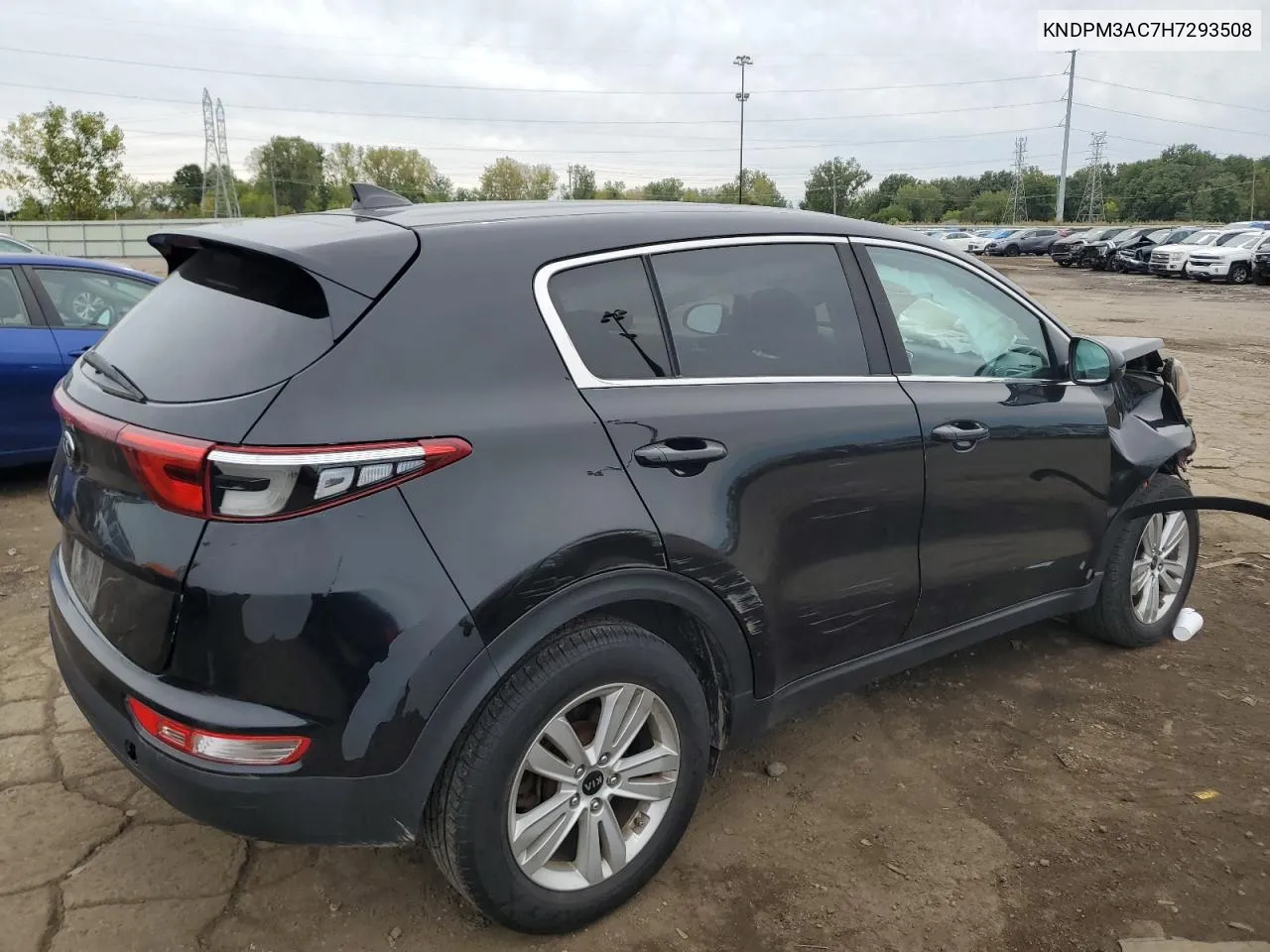 2017 Kia Sportage Lx VIN: KNDPM3AC7H7293508 Lot: 73192464