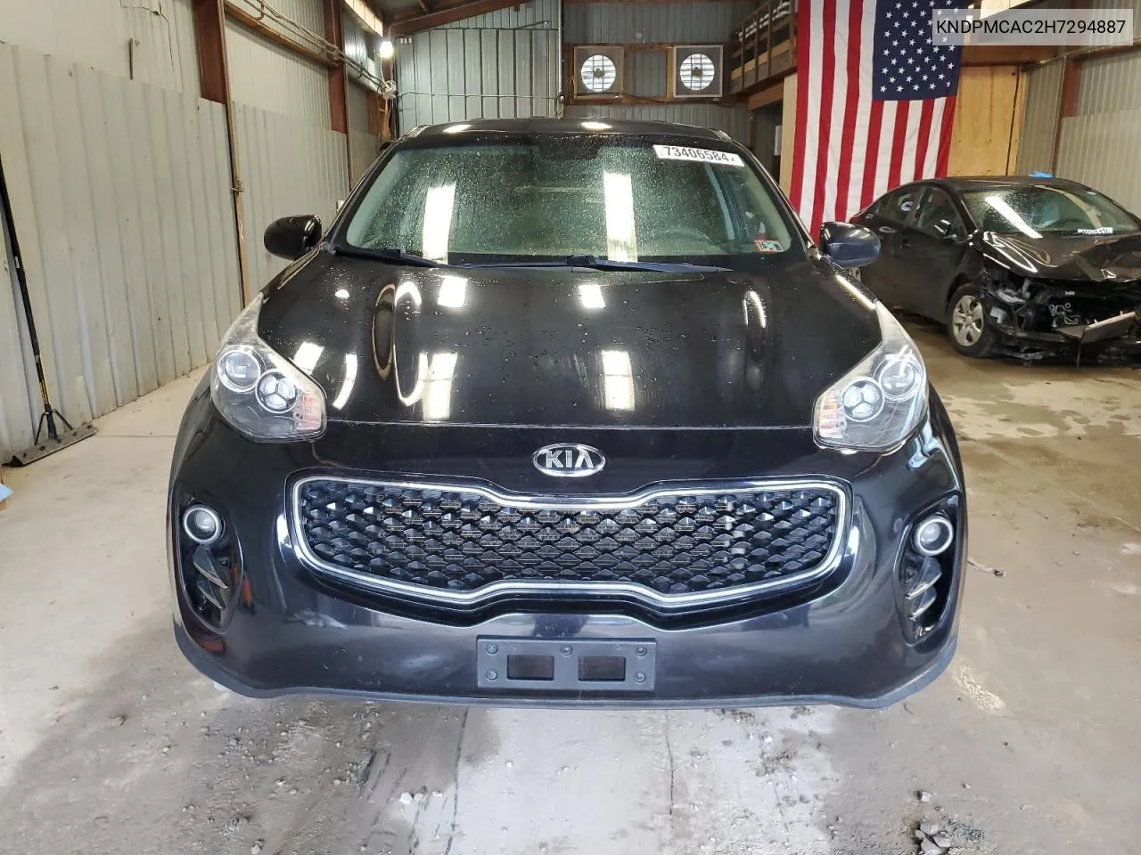 2017 Kia Sportage Lx VIN: KNDPMCAC2H7294887 Lot: 73406584