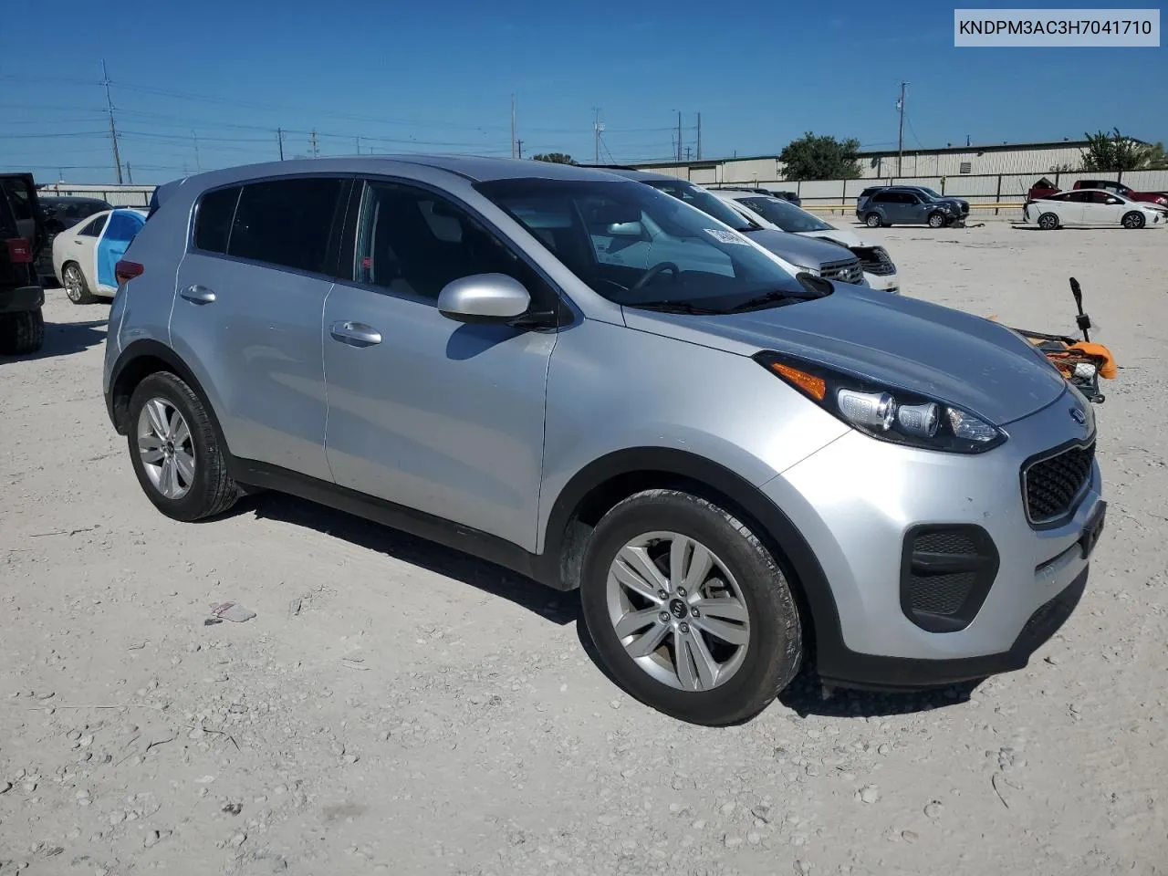 2017 Kia Sportage Lx VIN: KNDPM3AC3H7041710 Lot: 73458494