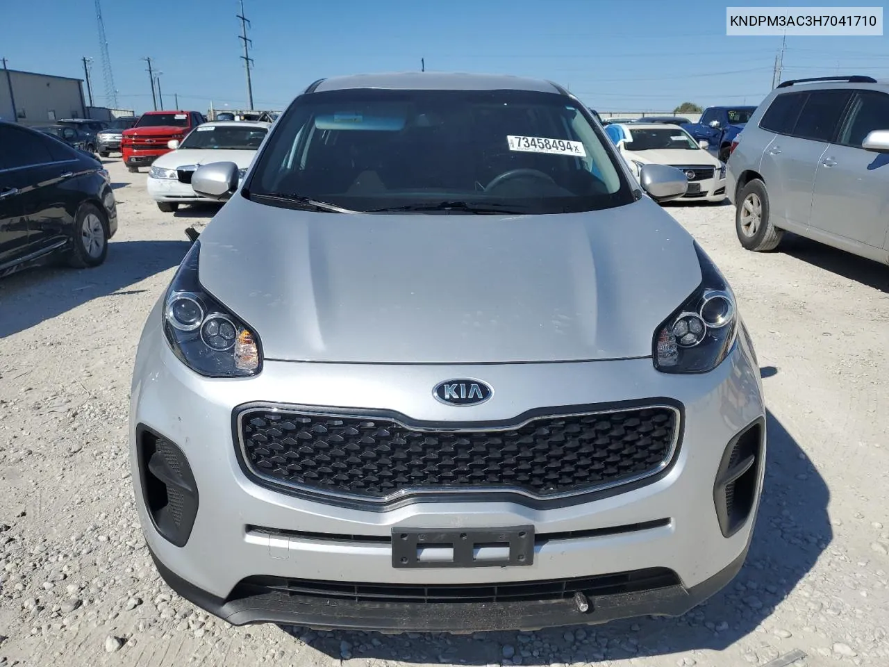 2017 Kia Sportage Lx VIN: KNDPM3AC3H7041710 Lot: 73458494