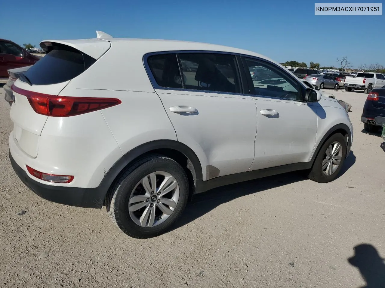 KNDPM3ACXH7071951 2017 Kia Sportage Lx