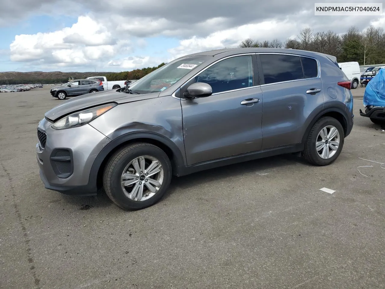 2017 Kia Sportage Lx VIN: KNDPM3AC5H7040624 Lot: 73483844