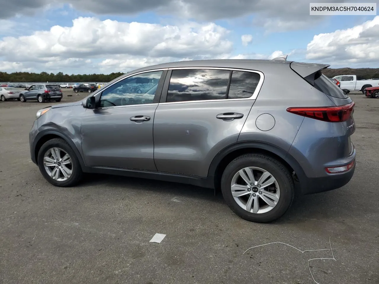 2017 Kia Sportage Lx VIN: KNDPM3AC5H7040624 Lot: 73483844