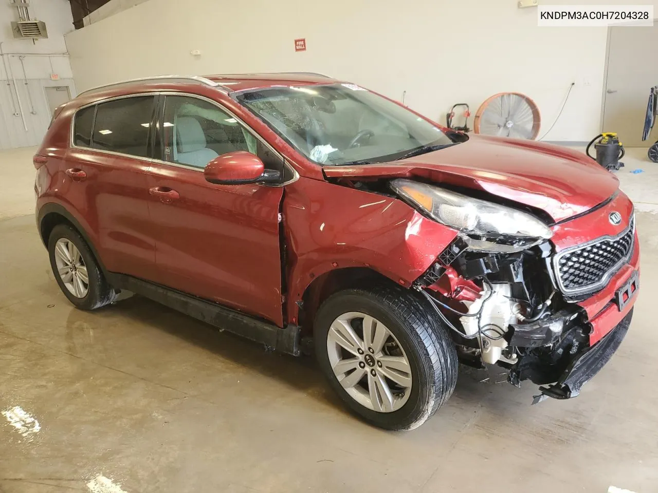 2017 Kia Sportage Lx VIN: KNDPM3AC0H7204328 Lot: 73537804