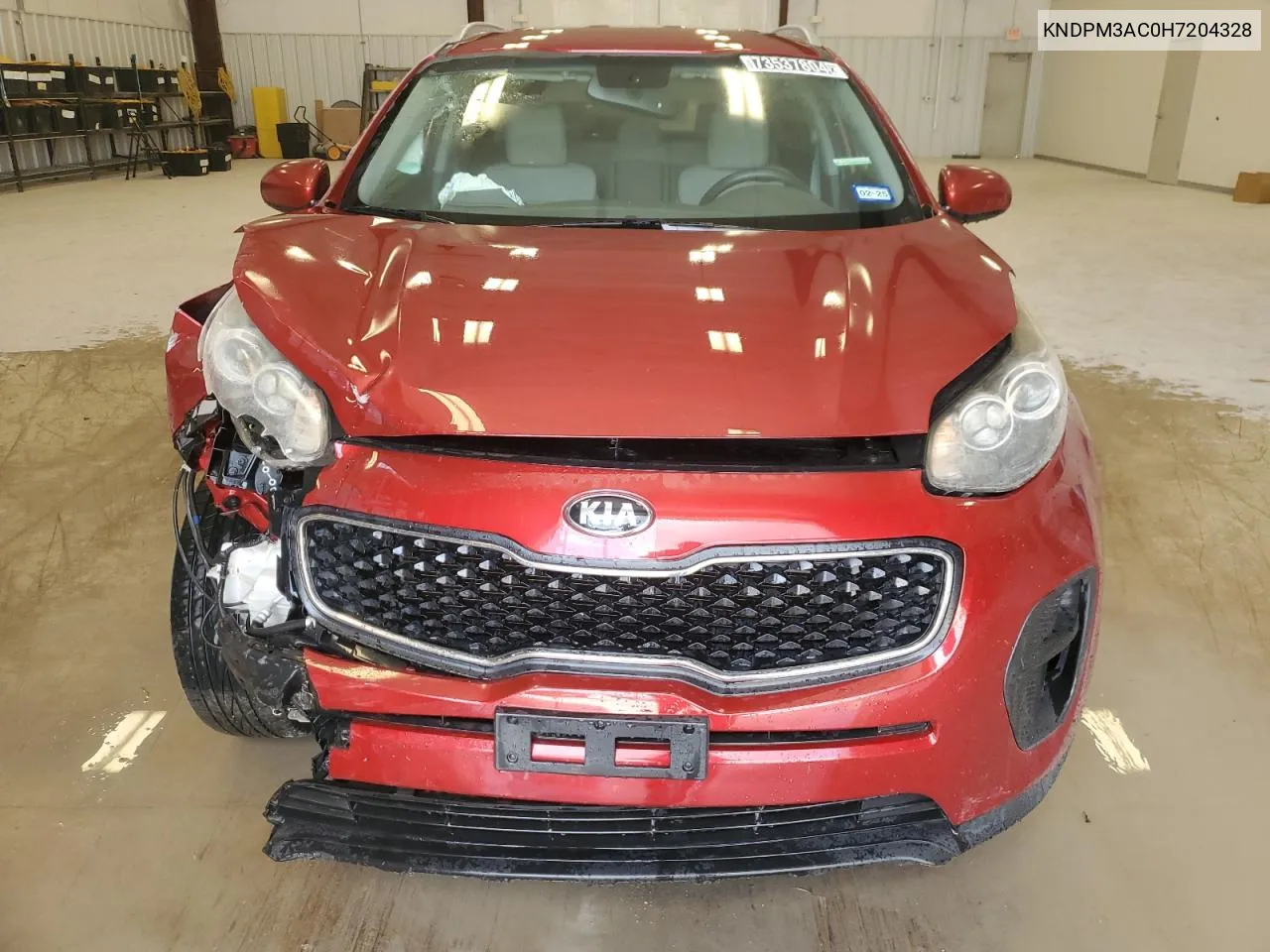 2017 Kia Sportage Lx VIN: KNDPM3AC0H7204328 Lot: 73537804