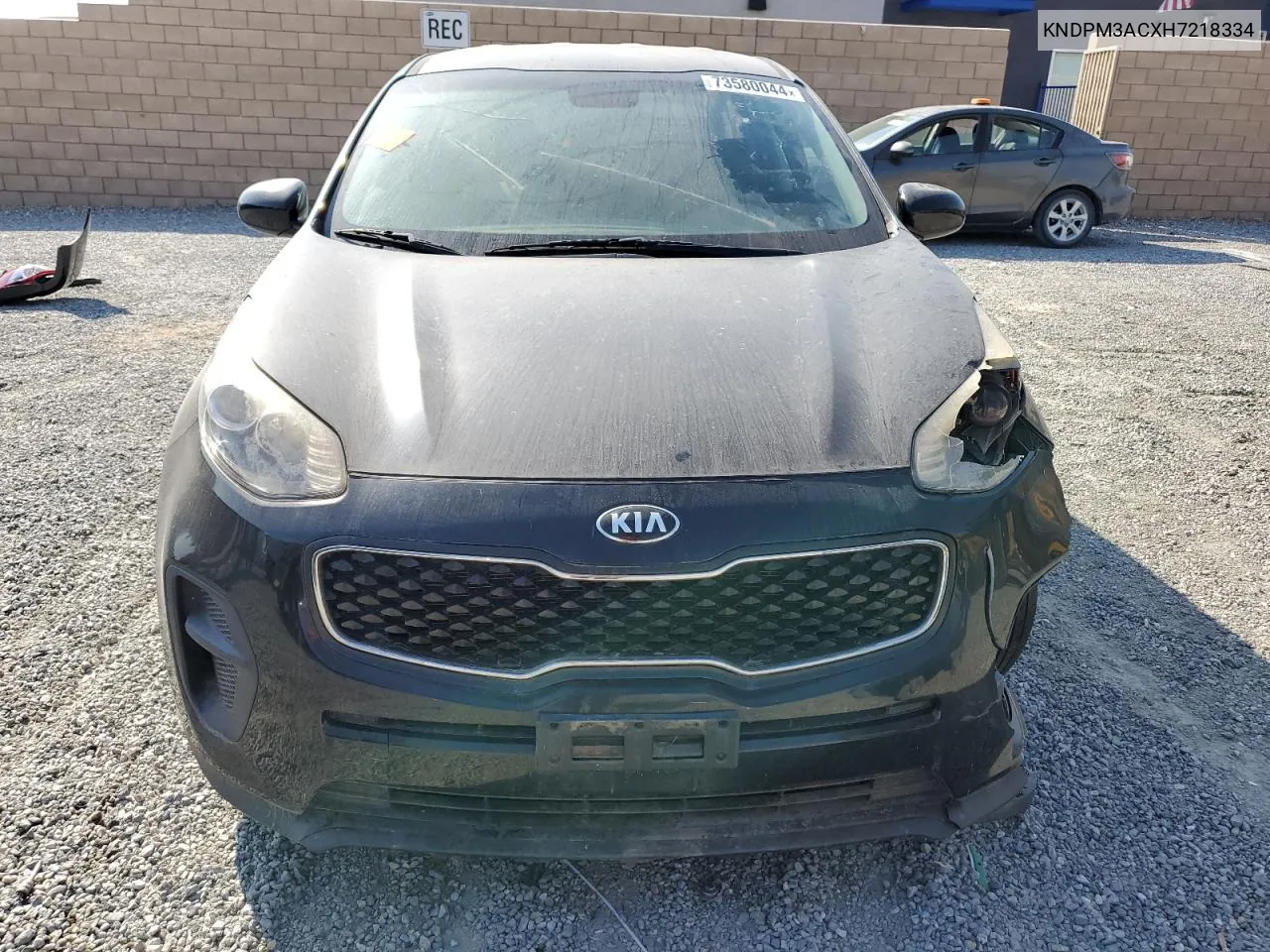 2017 Kia Sportage Lx VIN: KNDPM3ACXH7218334 Lot: 73580044