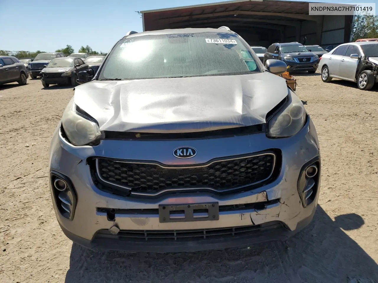 KNDPN3AC7H7101419 2017 Kia Sportage Ex