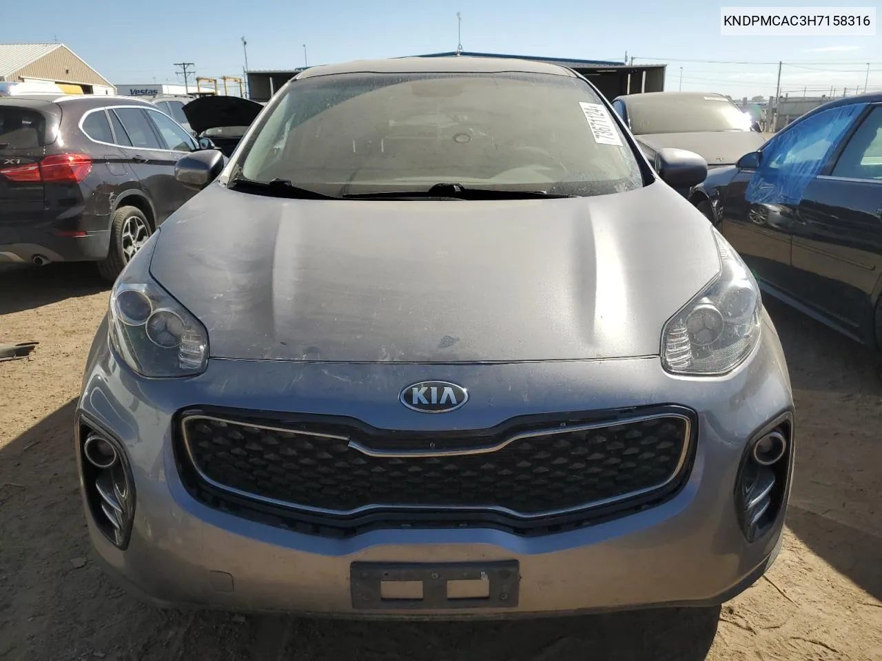 2017 Kia Sportage Lx VIN: KNDPMCAC3H7158316 Lot: 73671124