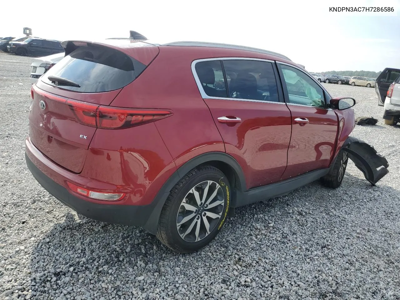 KNDPN3AC7H7286586 2017 Kia Sportage Ex