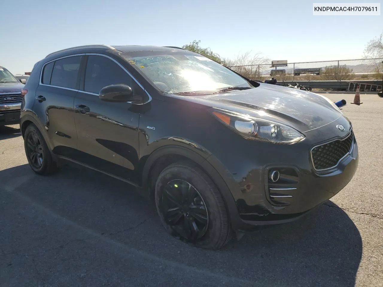 2017 Kia Sportage Lx VIN: KNDPMCAC4H7079611 Lot: 73690794