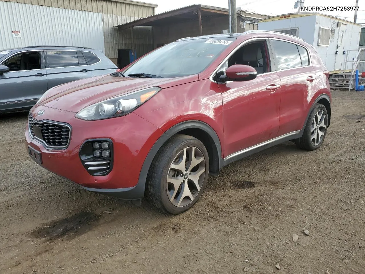 2017 Kia Sportage Sx VIN: KNDPRCA62H7253977 Lot: 73809414