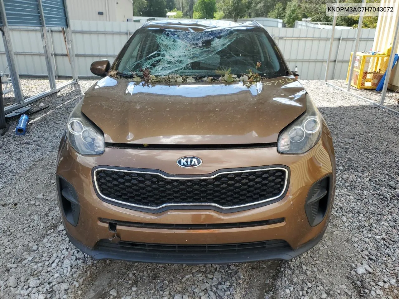 2017 Kia Sportage Lx VIN: KNDPM3AC7H7043072 Lot: 73850754