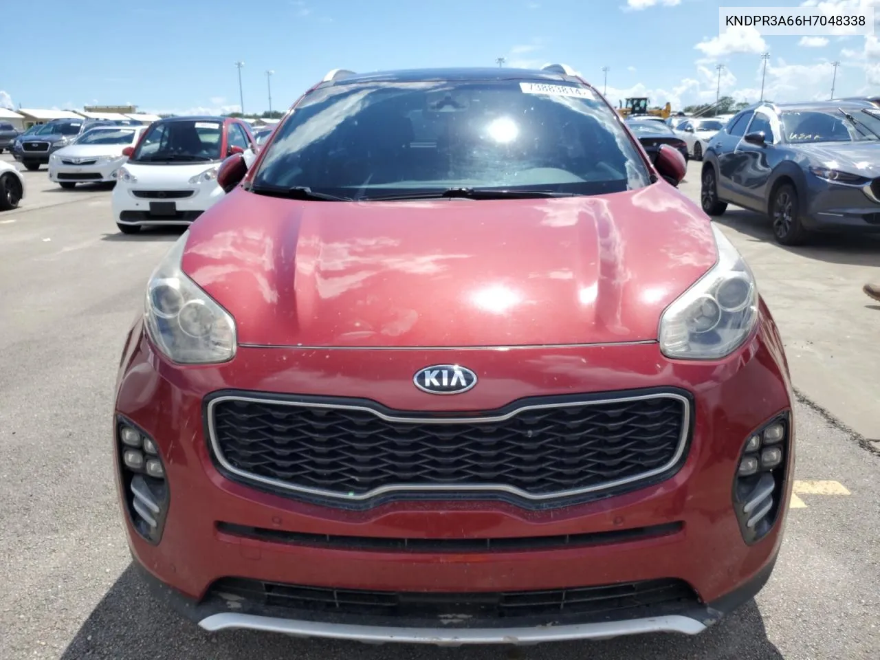 2017 Kia Sportage Sx VIN: KNDPR3A66H7048338 Lot: 73883814