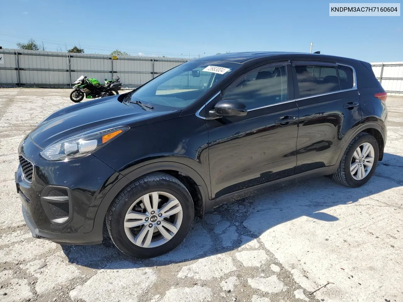 2017 Kia Sportage Lx VIN: KNDPM3AC7H7160604 Lot: 73983004