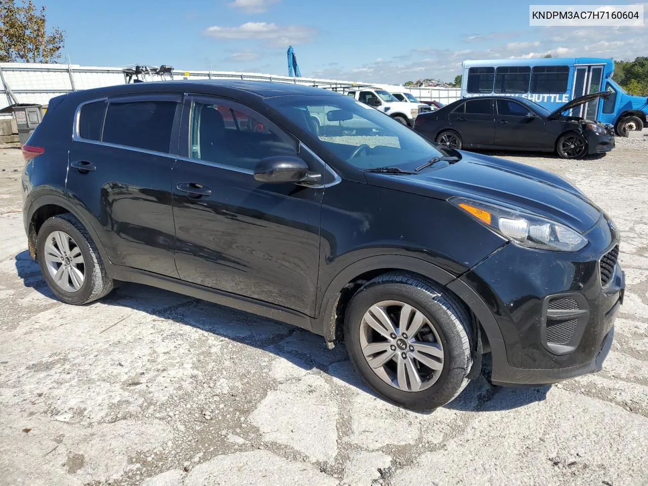 2017 Kia Sportage Lx VIN: KNDPM3AC7H7160604 Lot: 73983004