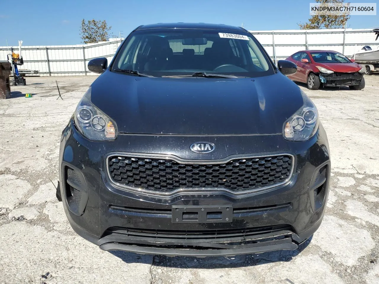 2017 Kia Sportage Lx VIN: KNDPM3AC7H7160604 Lot: 73983004