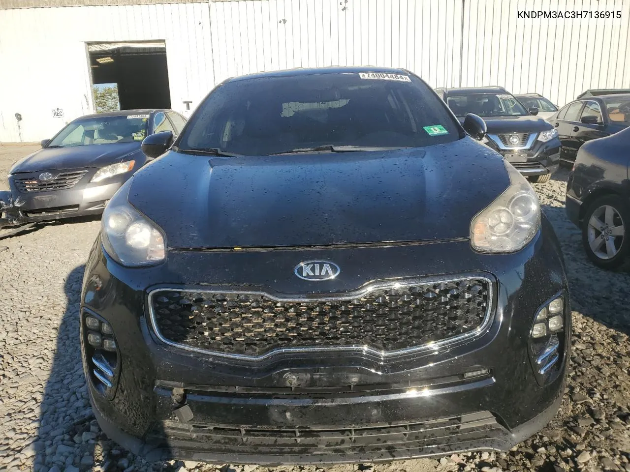 2017 Kia Sportage Lx VIN: KNDPM3AC3H7136915 Lot: 74004484