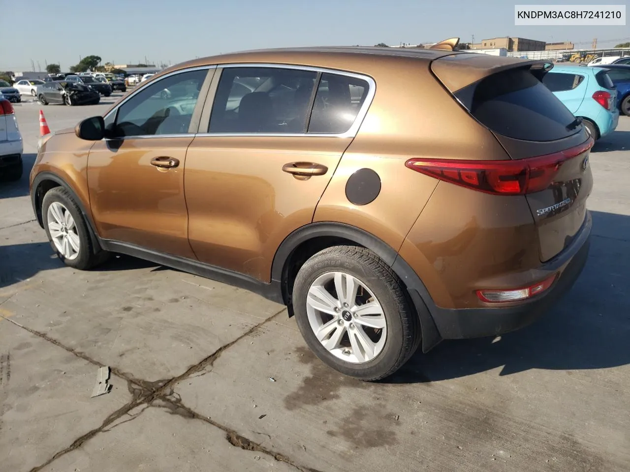 2017 Kia Sportage Lx VIN: KNDPM3AC8H7241210 Lot: 74083024