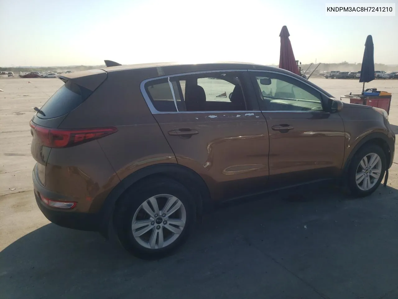 2017 Kia Sportage Lx VIN: KNDPM3AC8H7241210 Lot: 74083024