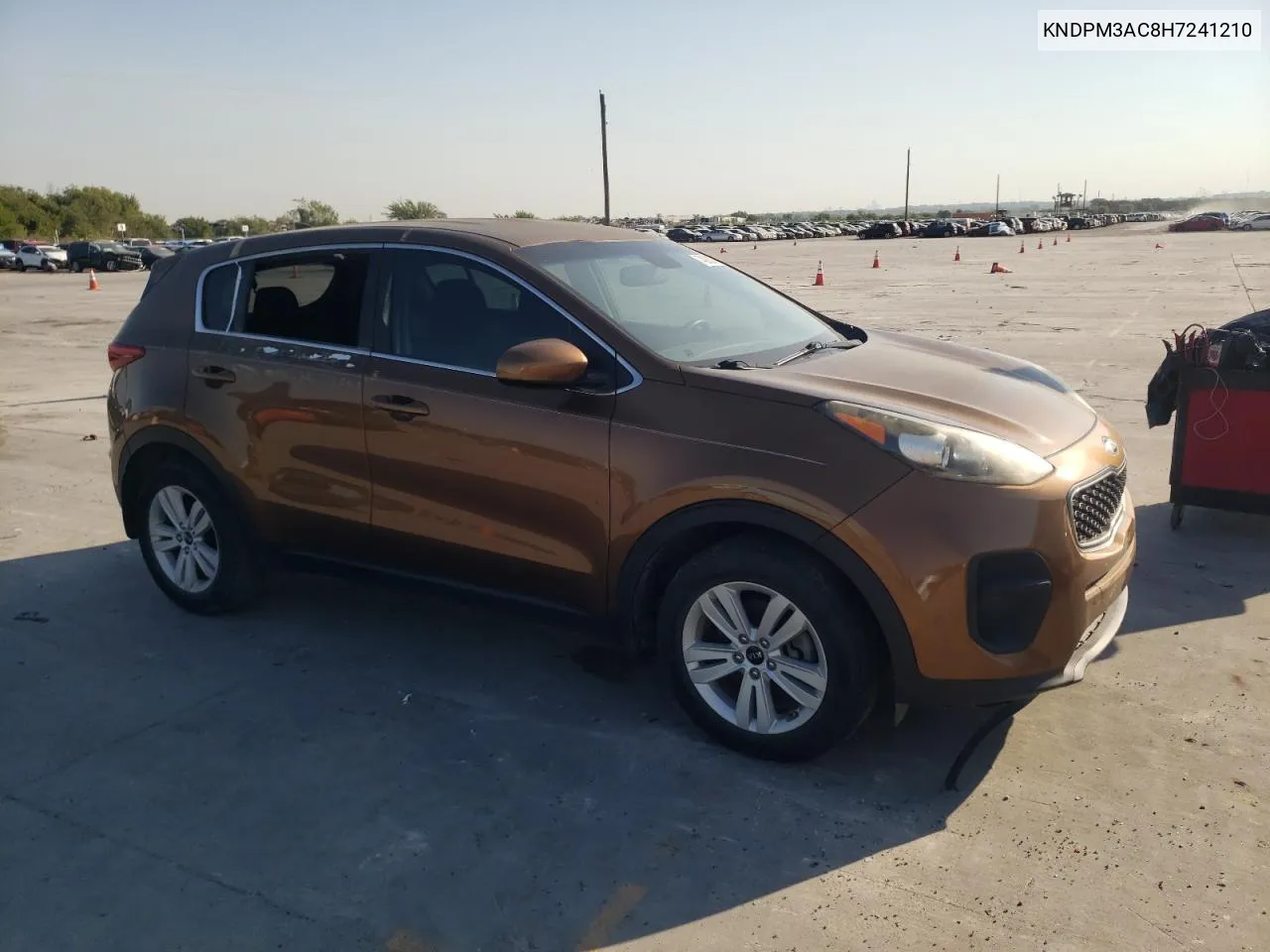 2017 Kia Sportage Lx VIN: KNDPM3AC8H7241210 Lot: 74083024