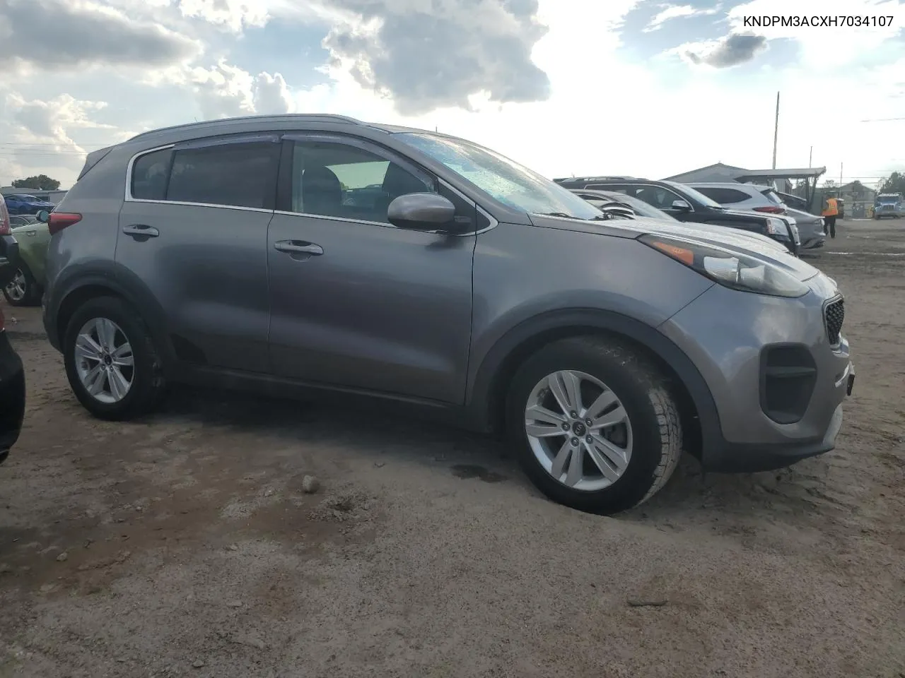 2017 Kia Sportage Lx VIN: KNDPM3ACXH7034107 Lot: 74204284