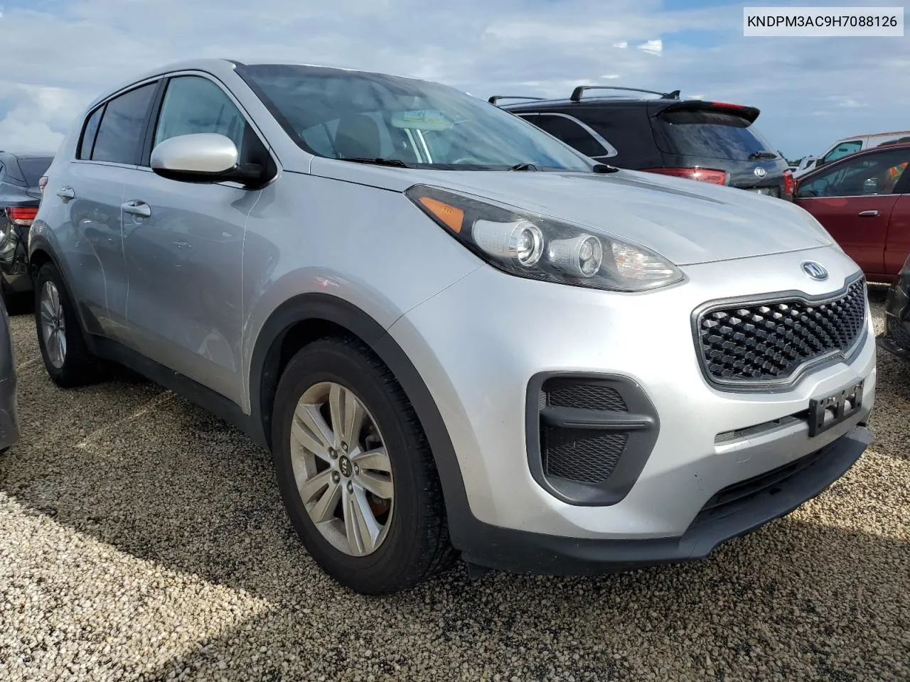 2017 Kia Sportage Lx VIN: KNDPM3AC9H7088126 Lot: 74266084