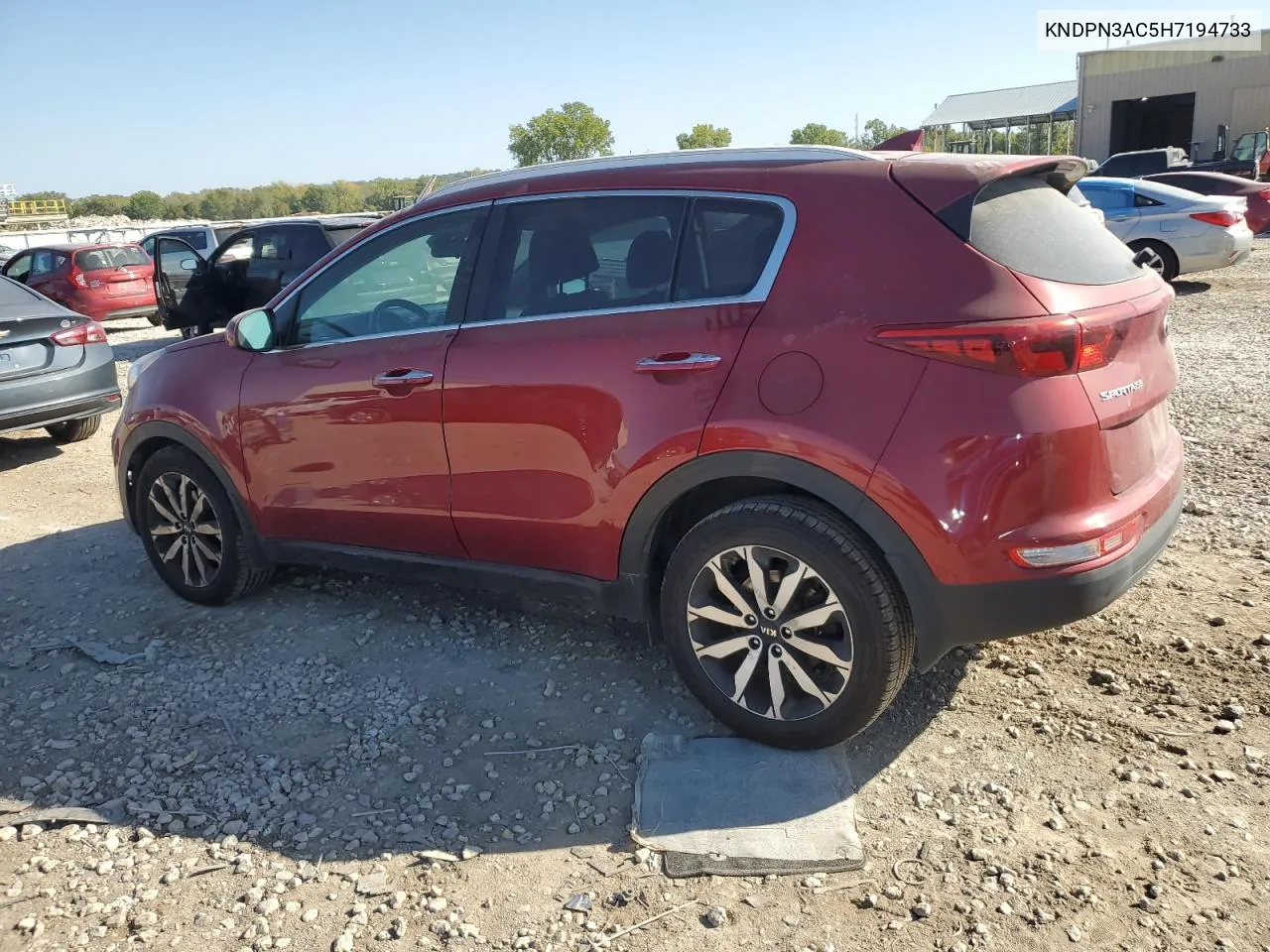 2017 Kia Sportage Ex VIN: KNDPN3AC5H7194733 Lot: 74363144