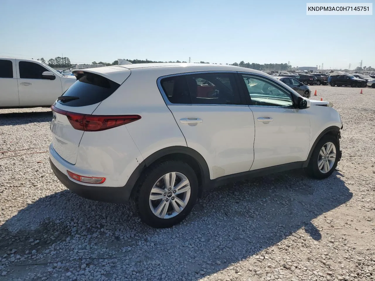 2017 Kia Sportage Lx VIN: KNDPM3AC0H7145751 Lot: 74485514