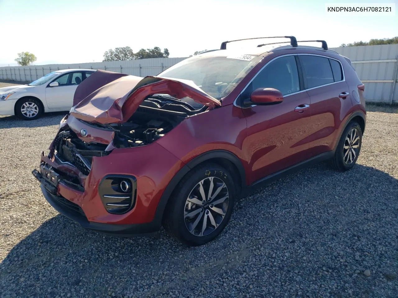 2017 Kia Sportage Ex VIN: KNDPN3AC6H7082121 Lot: 74502954