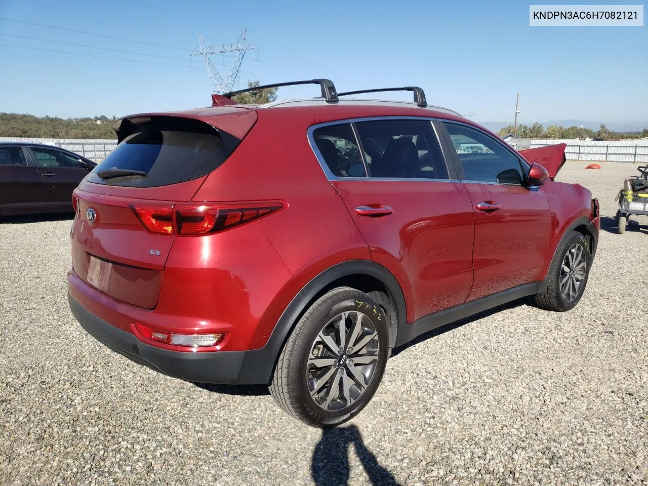 2017 Kia Sportage Ex VIN: KNDPN3AC6H7082121 Lot: 74502954