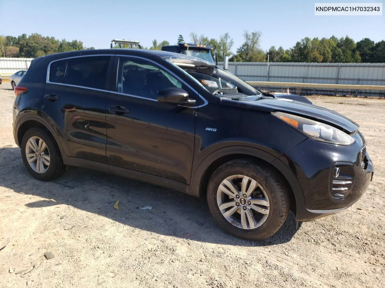 2017 Kia Sportage Lx VIN: KNDPMCAC1H7032343 Lot: 74537974