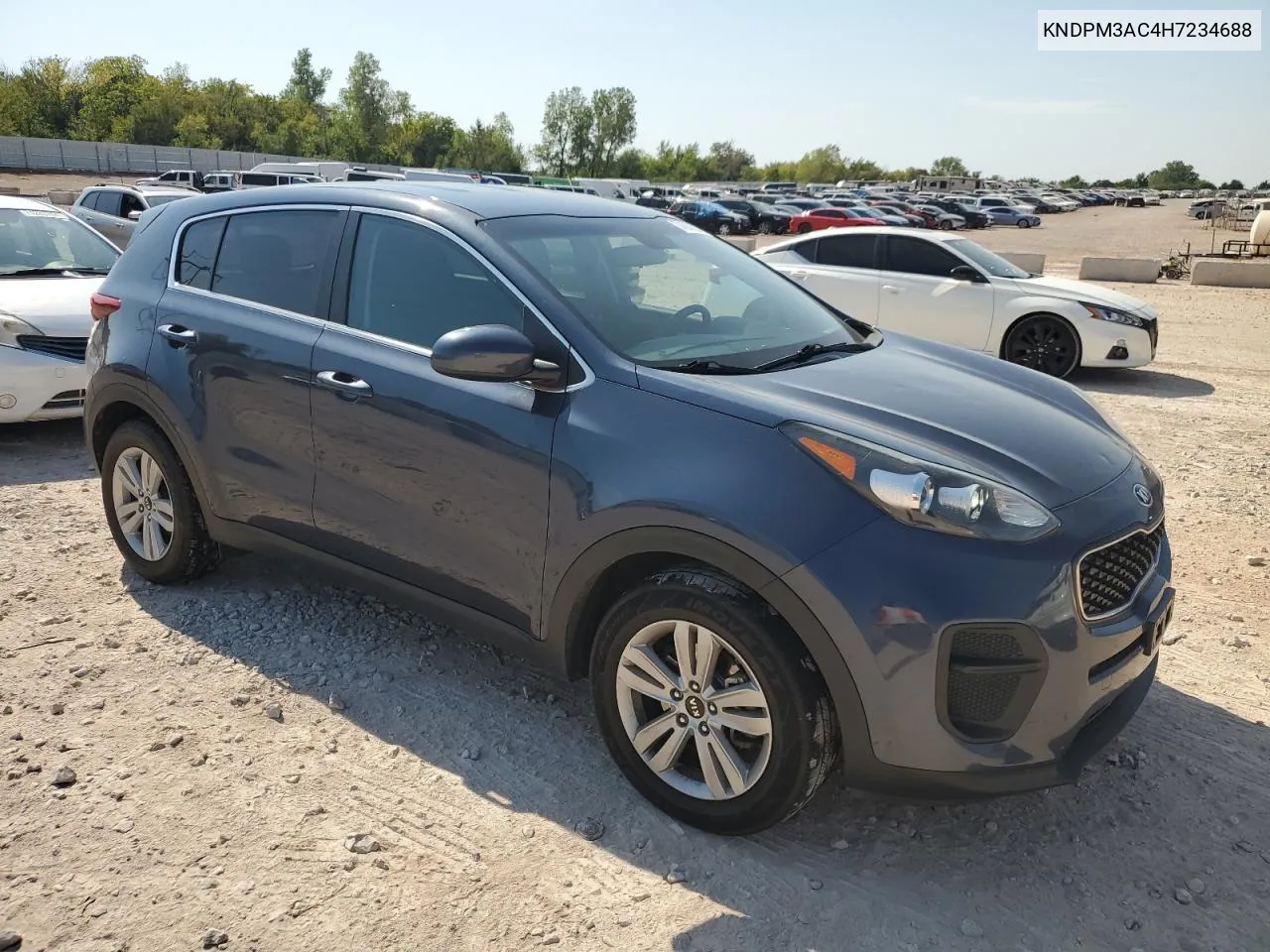 2017 Kia Sportage Lx VIN: KNDPM3AC4H7234688 Lot: 74587324