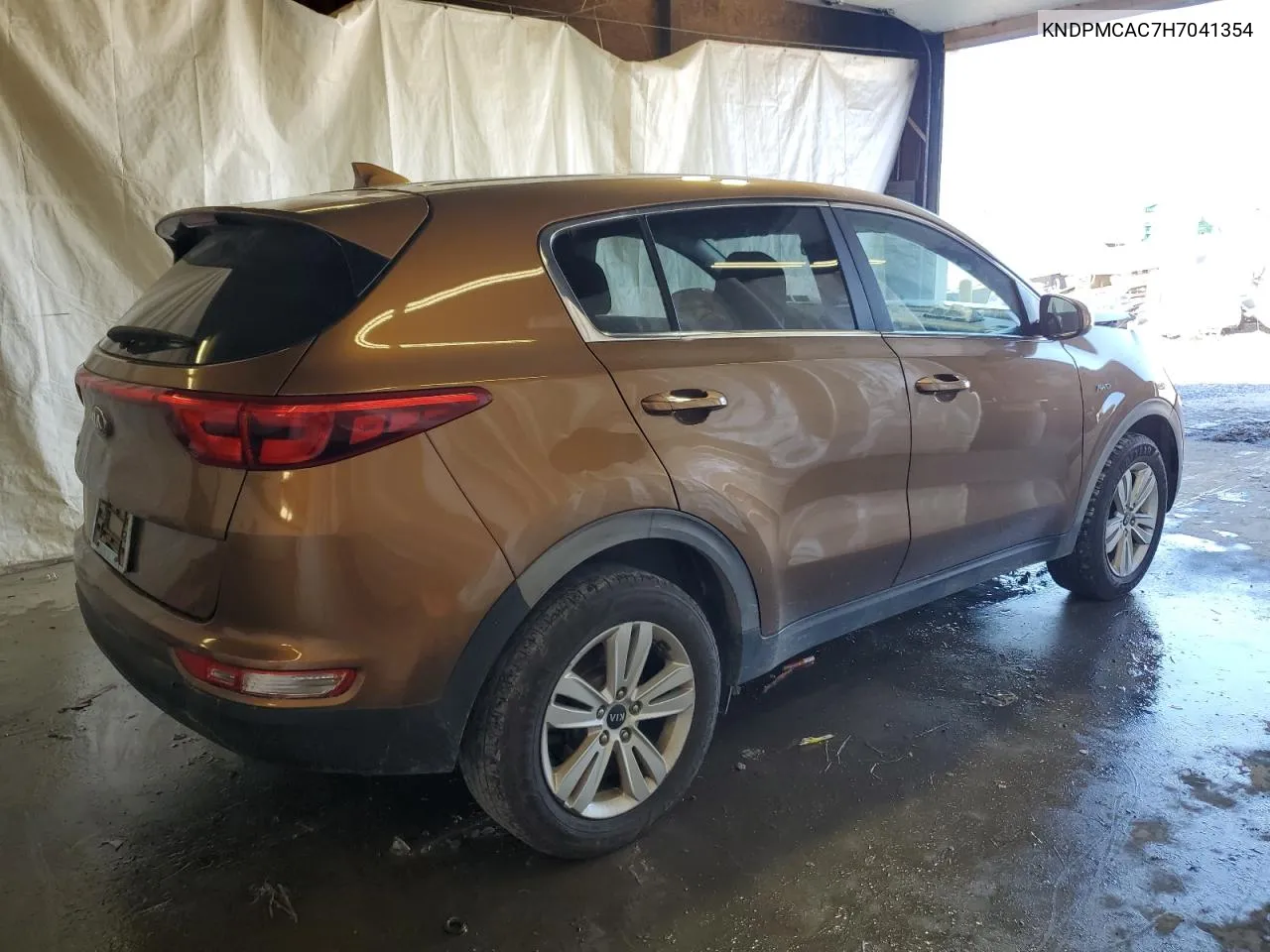 KNDPMCAC7H7041354 2017 Kia Sportage Lx