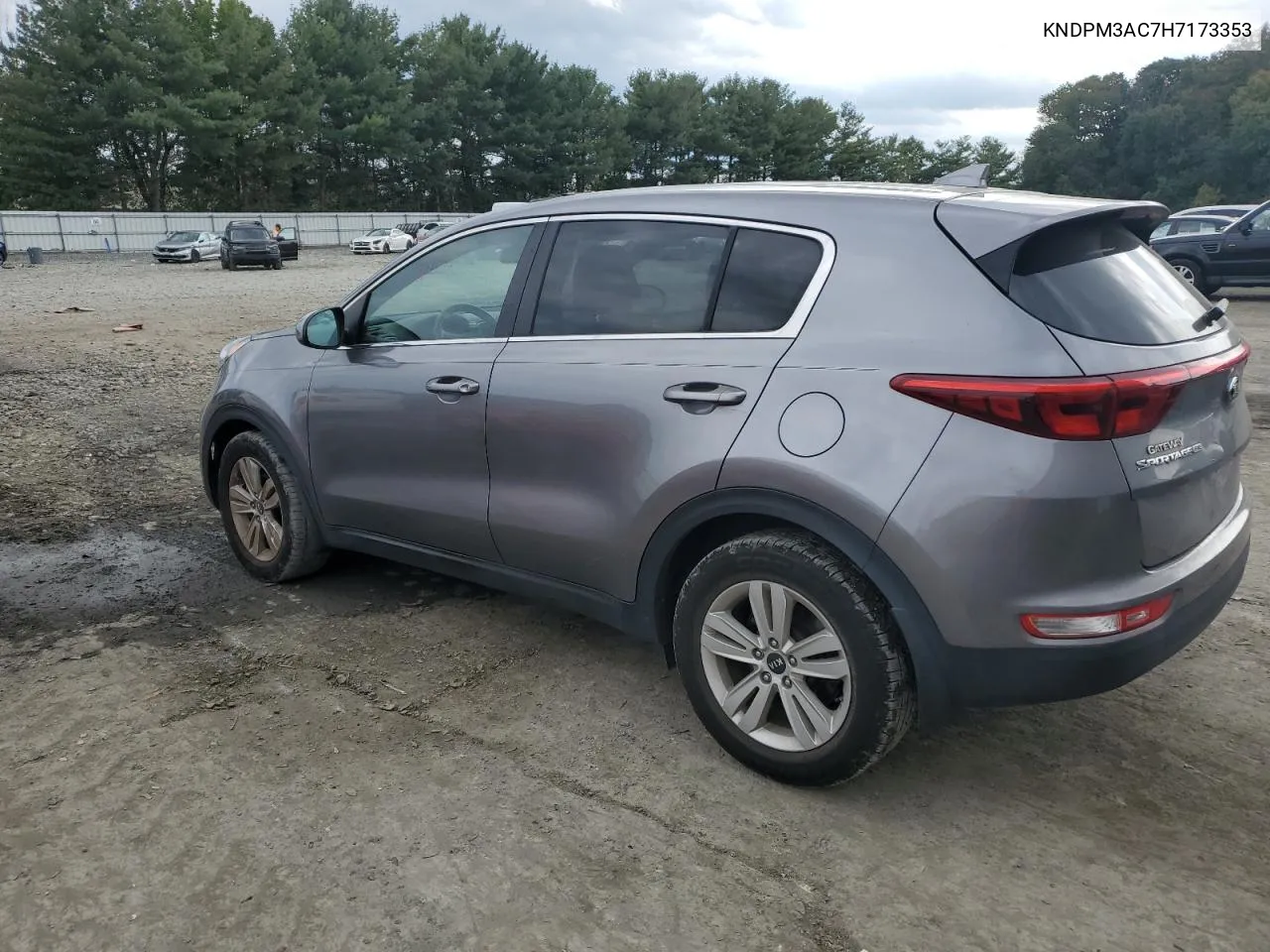 2017 Kia Sportage Lx VIN: KNDPM3AC7H7173353 Lot: 74782004