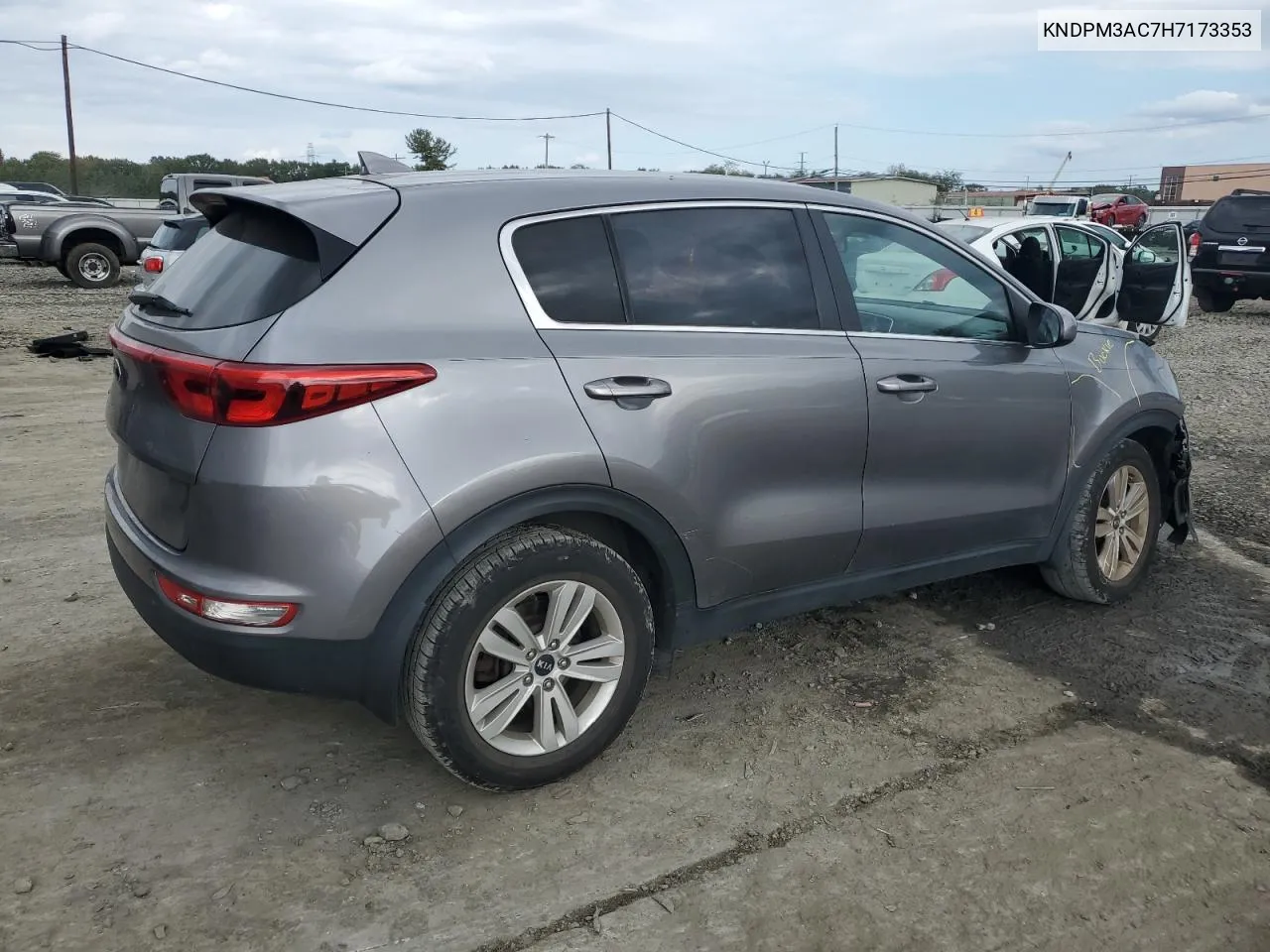 2017 Kia Sportage Lx VIN: KNDPM3AC7H7173353 Lot: 74782004