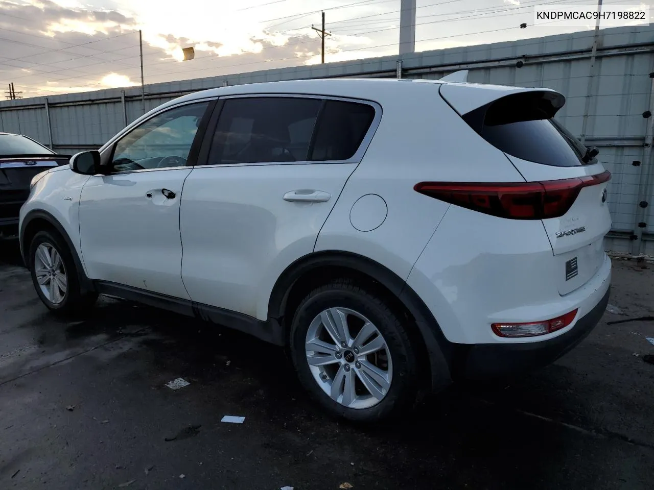 2017 Kia Sportage Lx VIN: KNDPMCAC9H7198822 Lot: 74839314