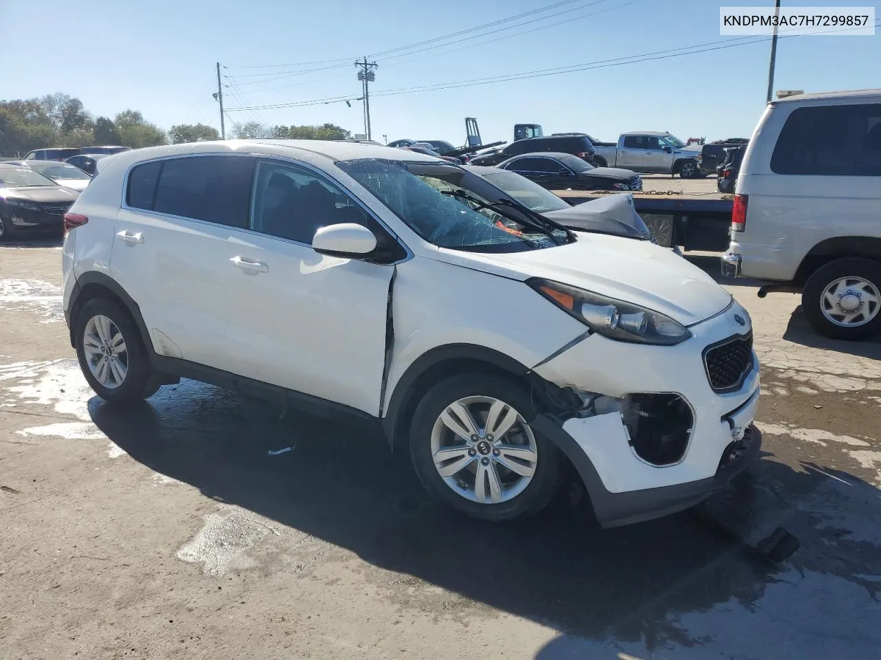 2017 Kia Sportage Lx VIN: KNDPM3AC7H7299857 Lot: 74908064