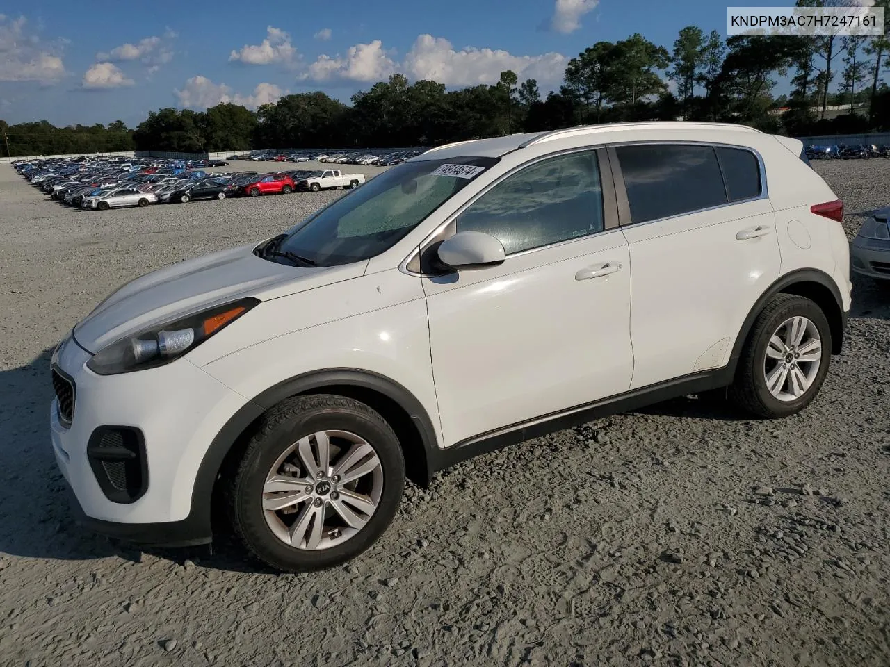 2017 Kia Sportage Lx VIN: KNDPM3AC7H7247161 Lot: 74914674